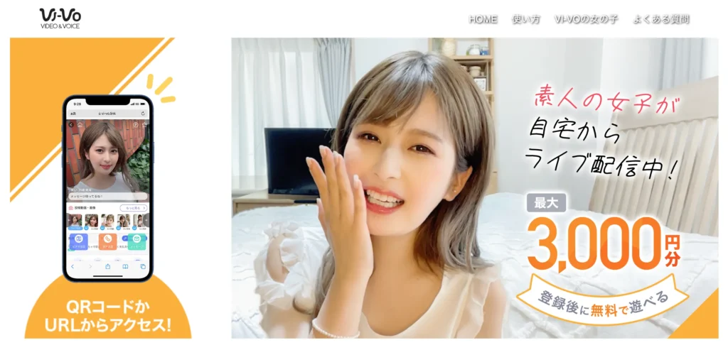 VI-VOの公式サイト画像